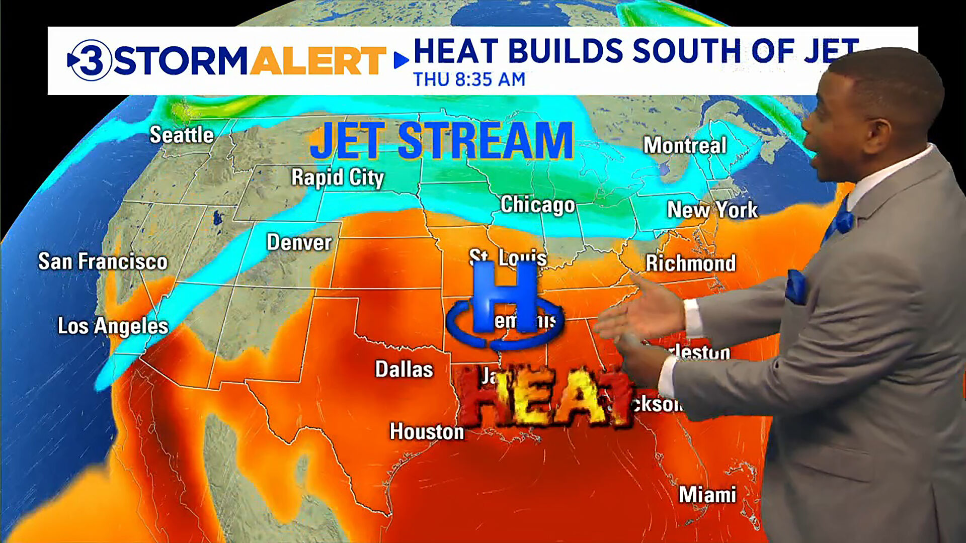 Second wave of stifling heat could bring over 100 high temperature records as enormous heat dome shifts eastward